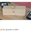 Boîte à thé personnalisable, 4 compartiments , boîte en bois 4 cases