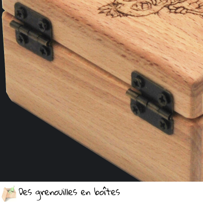 Boîte en bois, fabrication authentique et française, coffret décoratif